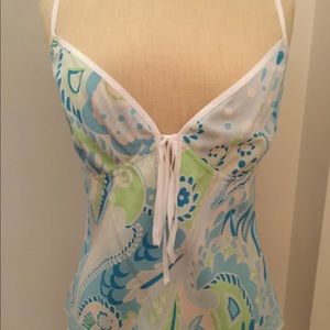 Elie Tahari Print Cami Top